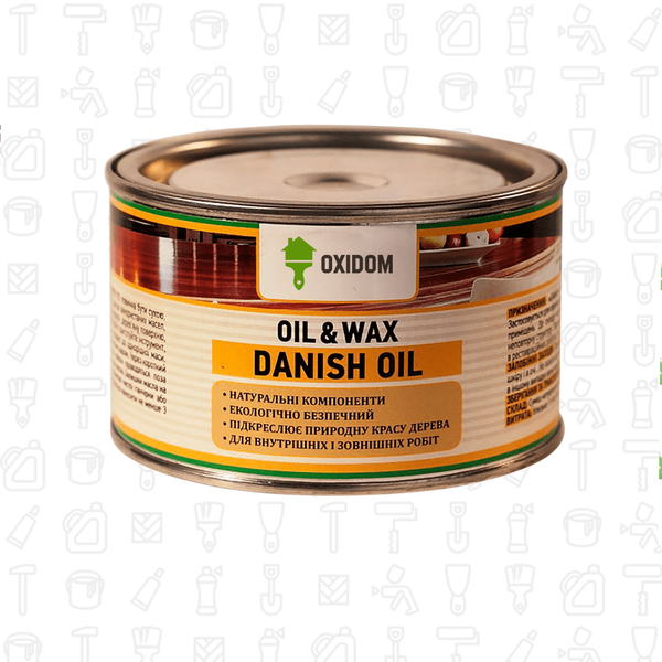 Масло датское для древесины OXIDOM Danish Oil, 0,25 л, бесцветный 140882887 фото